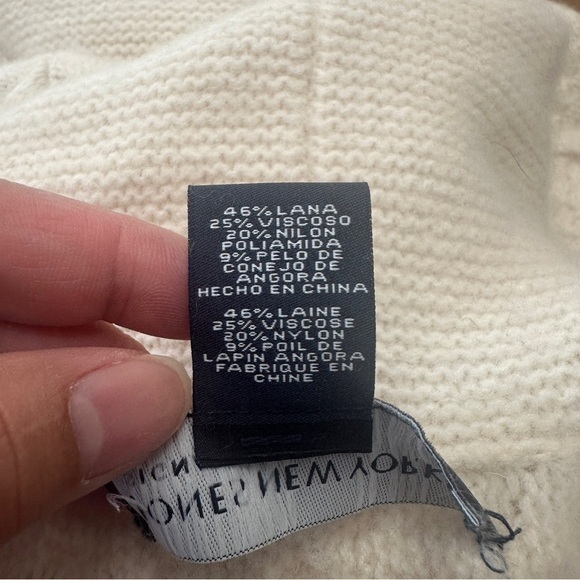 Jones New York Signature Cable Knit Cardigan Sweater Shawl Collar‎ Wool Blend XL - Picture 6 of 8